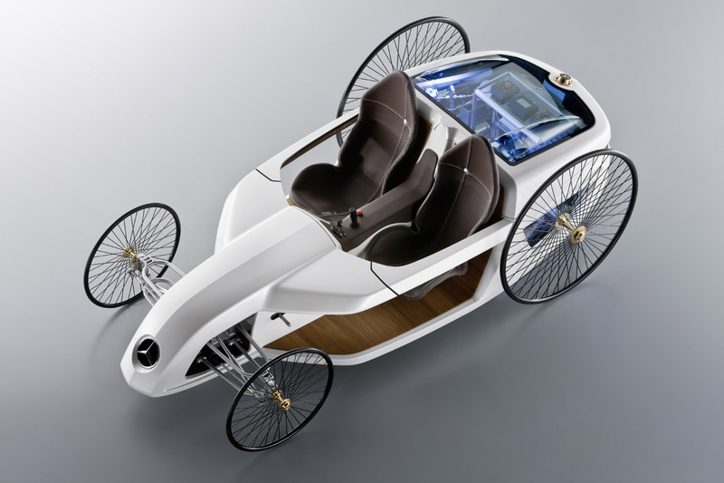 Illustration for article titled Mercedes F-CELL Roadster: Hydrogen-Powered Buggy Concept